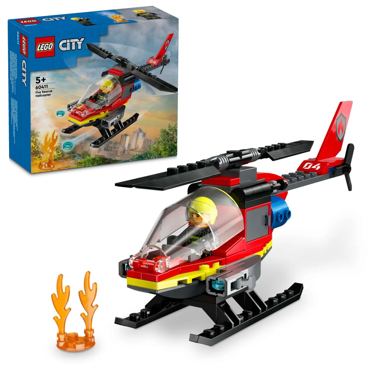 City Пожарно-спасательный вертолет - фото